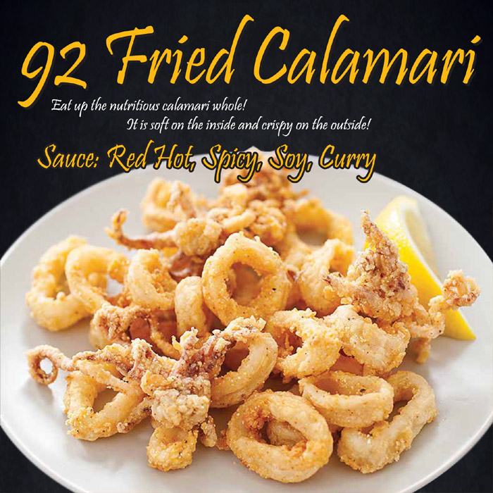 92 Fried Calamari